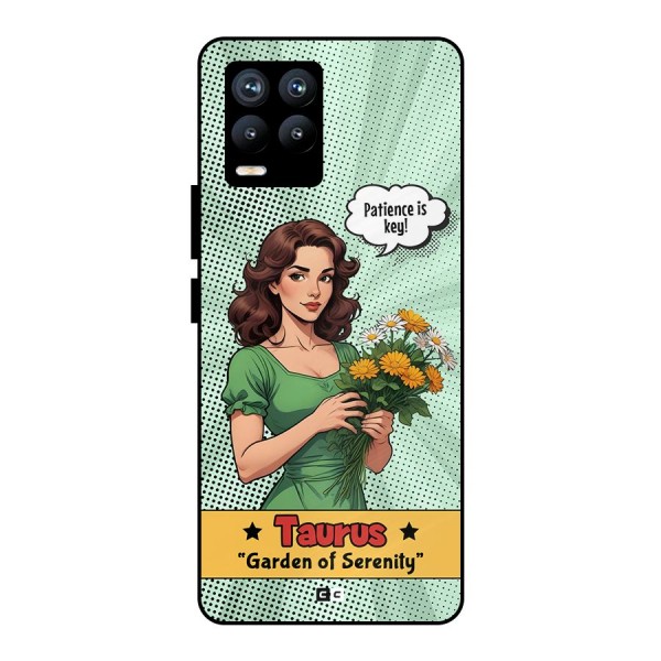 Peaceful Taurus Metal Back Case for Realme 8