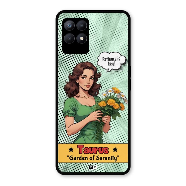 Peaceful Taurus Metal Back Case for Realme 8i