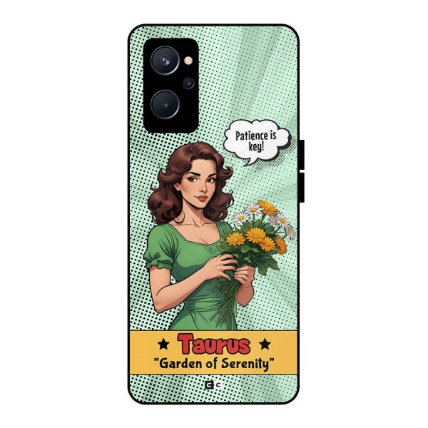 Peaceful Taurus Metal Back Case for Realme 9i 5G