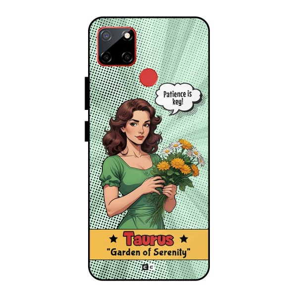 Peaceful Taurus Metal Back Case for Realme C12