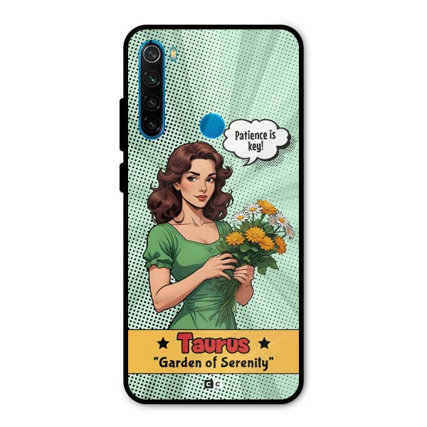 Peaceful Taurus Metal Back Case for Redmi Note 8