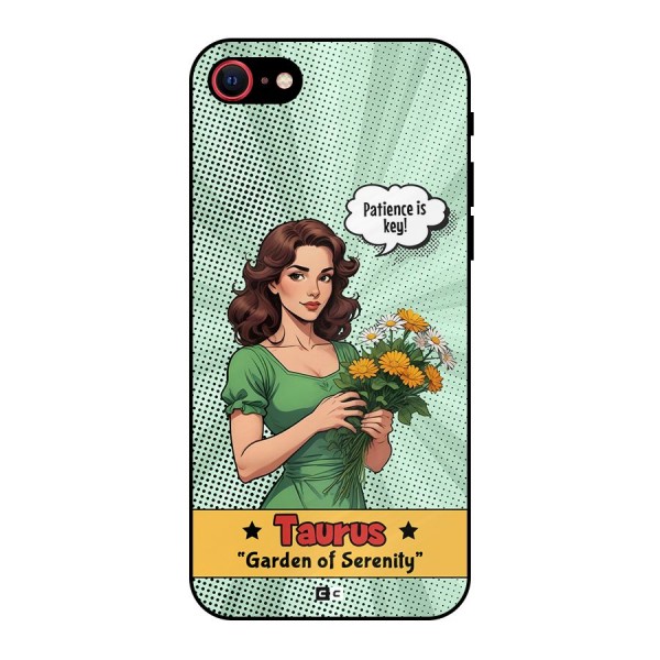 Peaceful Taurus Metal Back Case for iPhone 7