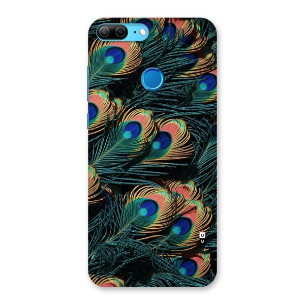 Peacock Feather Art Back Case for Honor 9 Lite