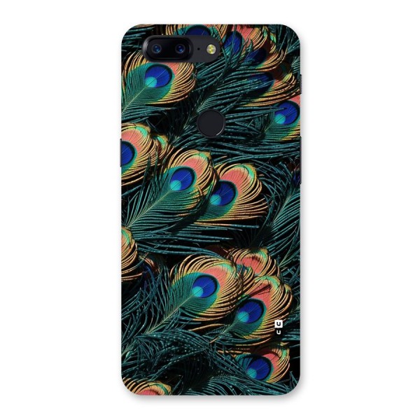 Peacock Feather Art Back Case for OnePlus 5T