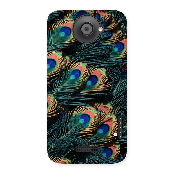 Peacock Feather Art Back Case for One X