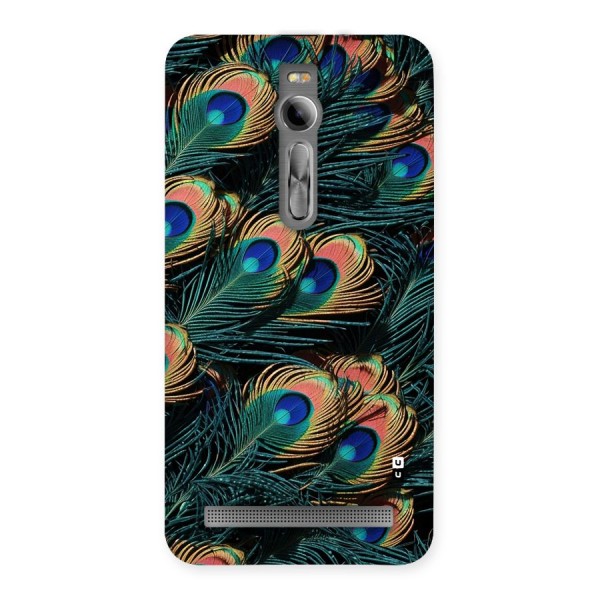 Peacock Feather Art Back Case for Zenfone 2