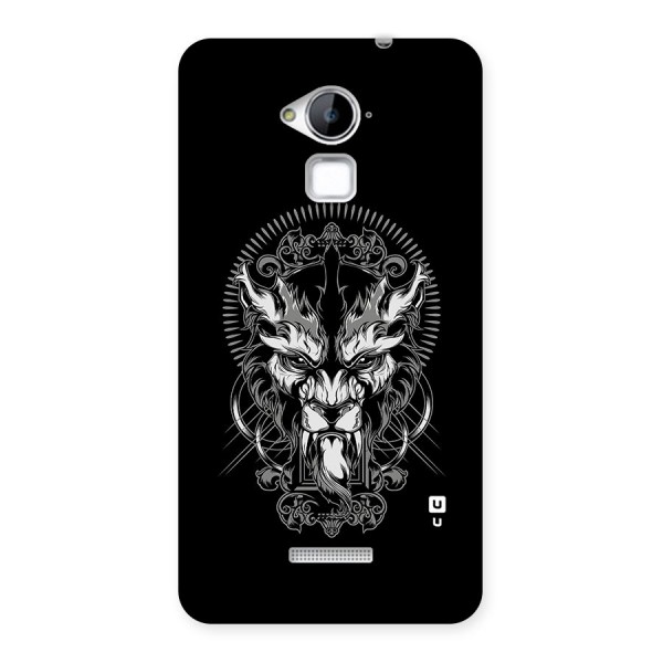 Pencil Art Lion Illustration Back Case for Coolpad Note 3