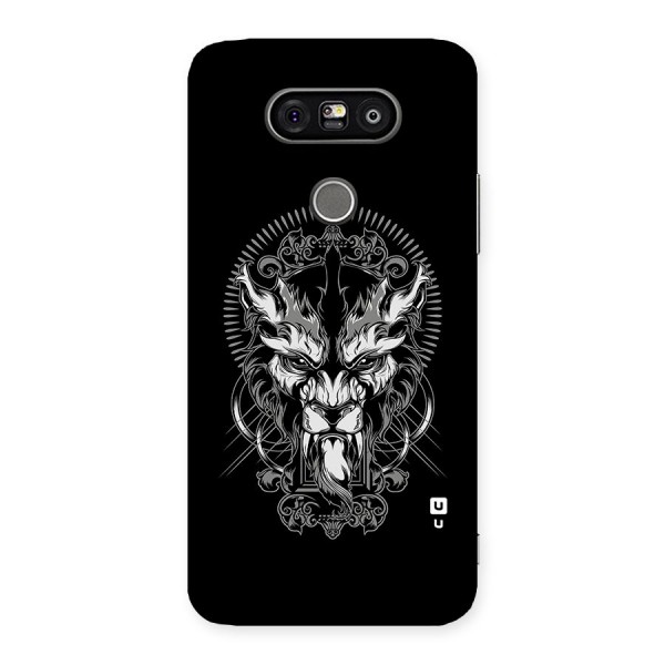 Pencil Art Lion Illustration Back Case for LG G5