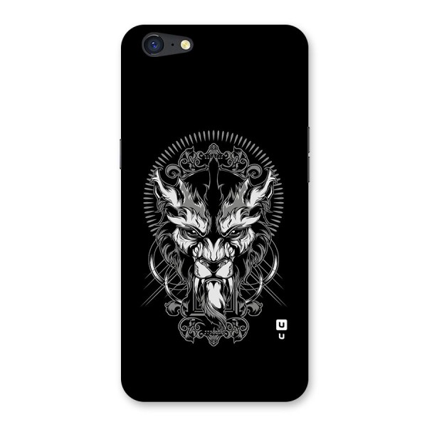 Pencil Art Lion Illustration Back Case for Oppo A71