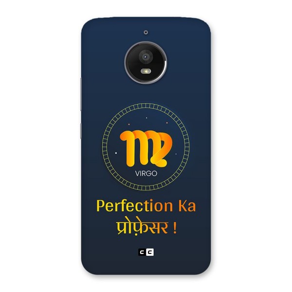 Perfect Virgo Back Case for Moto E4 Plus