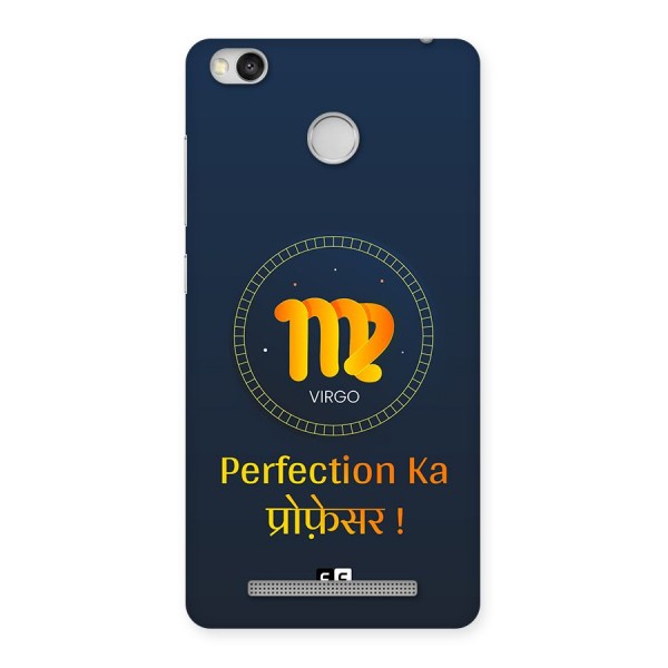 Perfect Virgo Back Case for Redmi 3S Prime