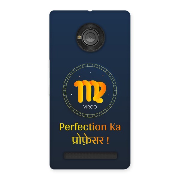 Perfect Virgo Back Case for Yuphoria