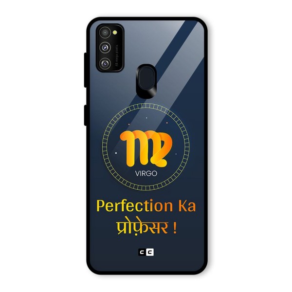 Perfect Virgo Glass Back Case for Galaxy M21