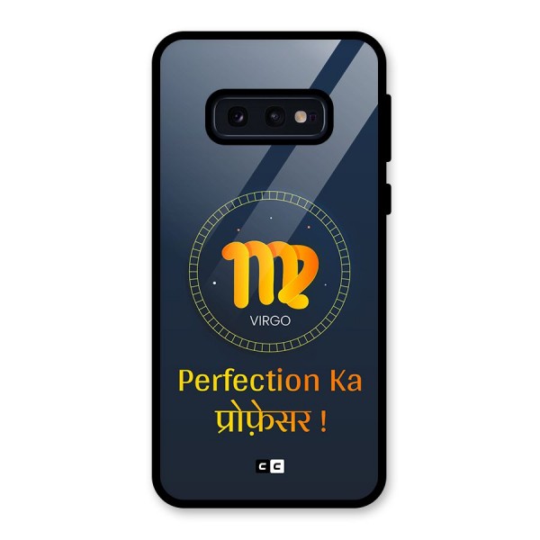 Perfect Virgo Glass Back Case for Galaxy S10e