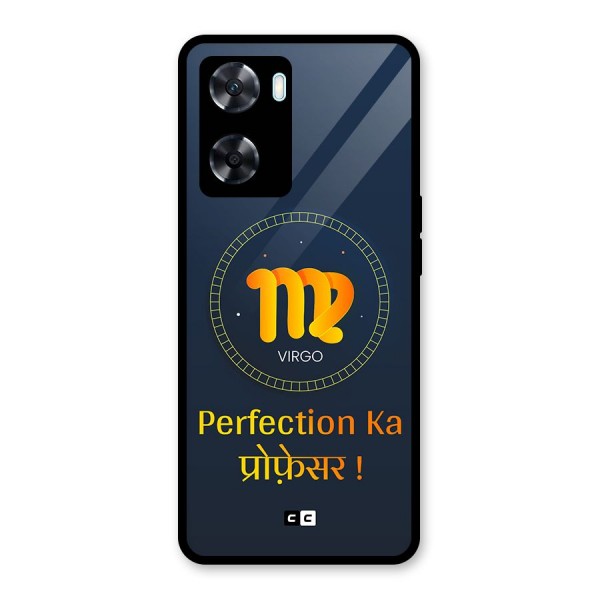 Perfect Virgo Glass Back Case for Oppo A77s