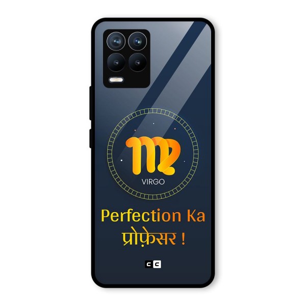 Perfect Virgo Glass Back Case for Realme 8