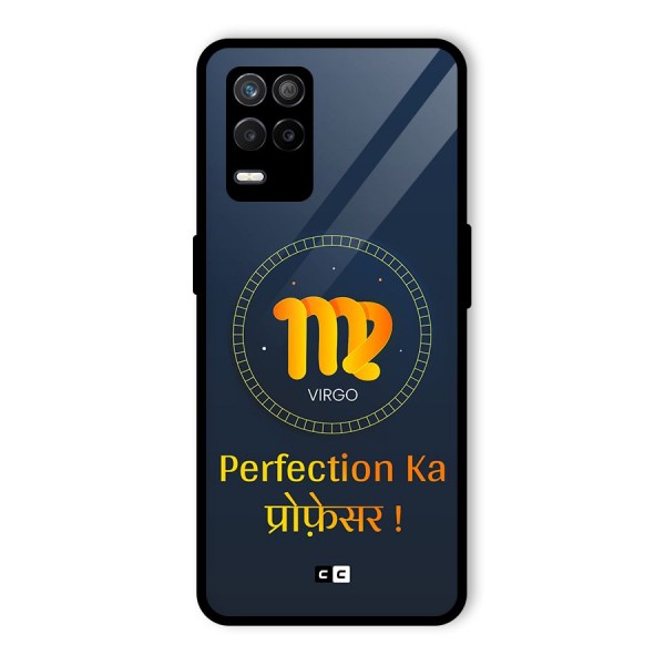 Perfect Virgo Glass Back Case for Realme 8s 5G