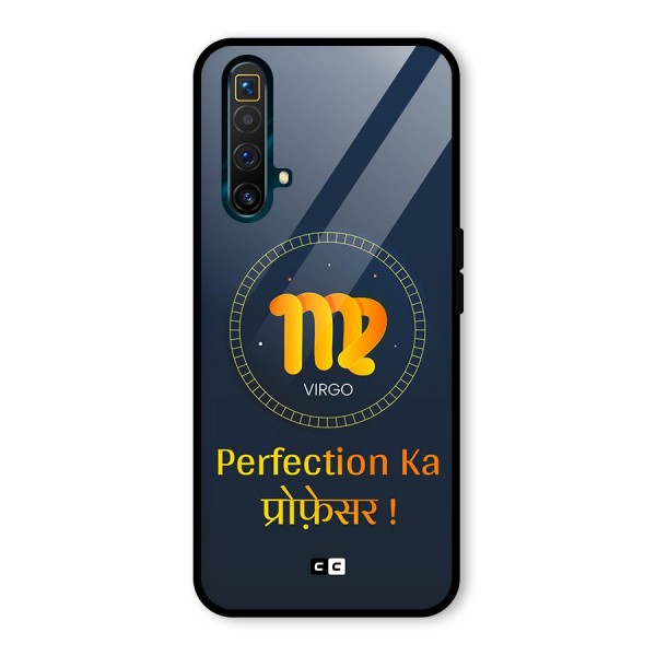 Perfect Virgo Glass Back Case for Realme X3 SuperZoom