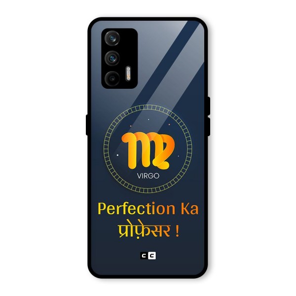 Perfect Virgo Glass Back Case for Realme X7 Max