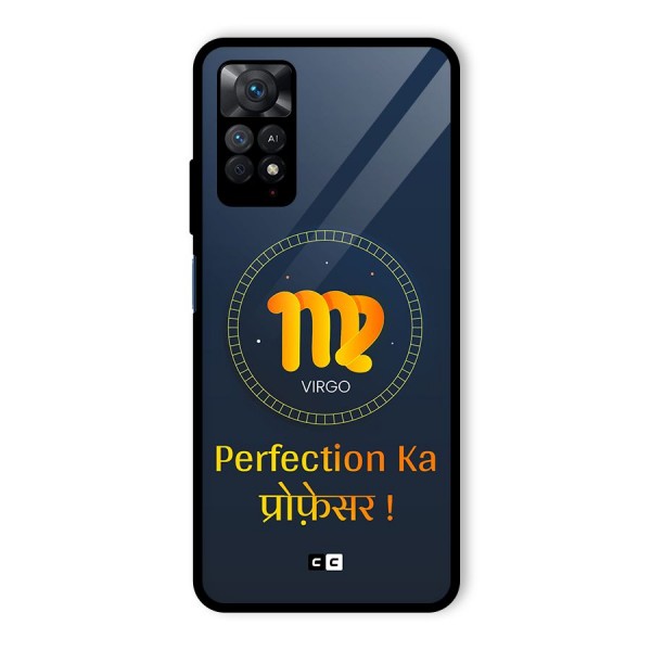 Perfect Virgo Glass Back Case for Redmi Note 11 Pro