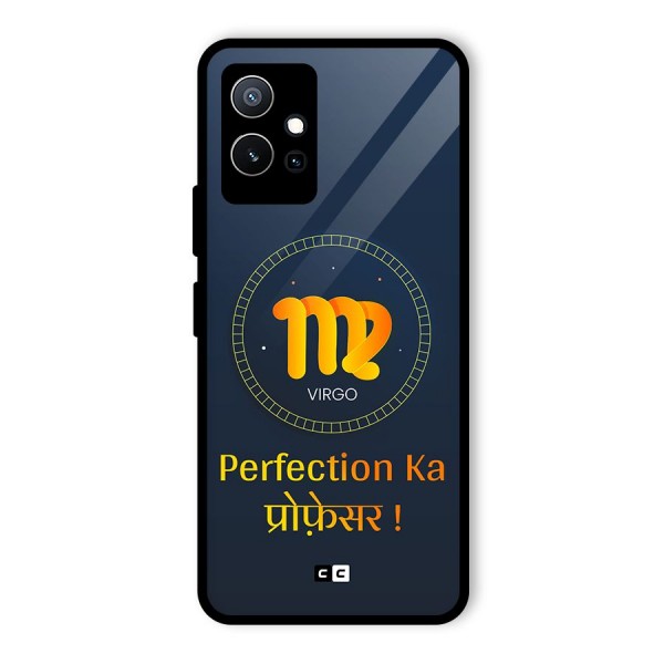 Perfect Virgo Glass Back Case for Vivo T1 5G