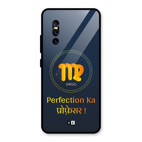 Perfect Virgo Glass Back Case for Vivo V15 Pro