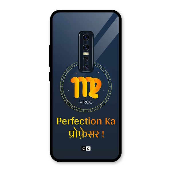 Perfect Virgo Glass Back Case for Vivo V17 Pro