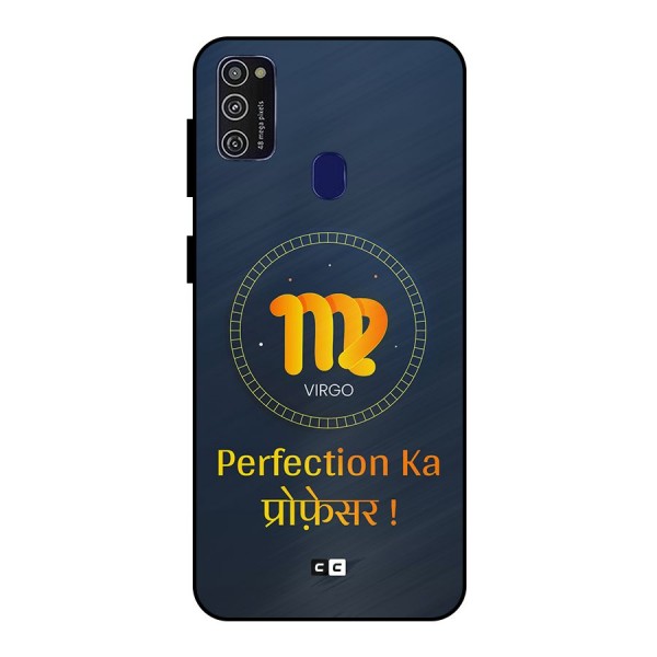 Perfect Virgo Metal Back Case for Galaxy M21