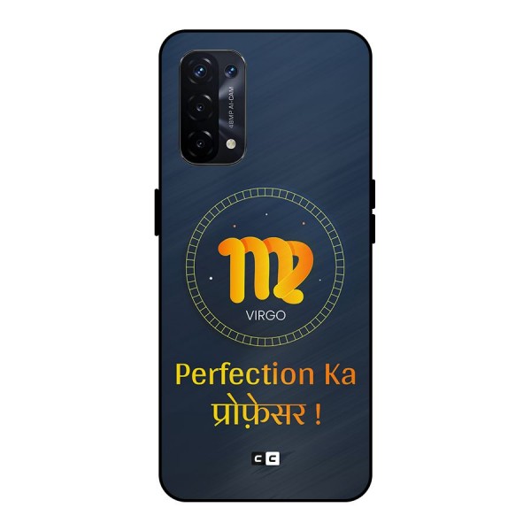 Perfect Virgo Metal Back Case for Oppo A74 5G