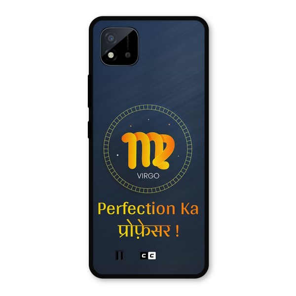 Perfect Virgo Metal Back Case for Realme C11 2021