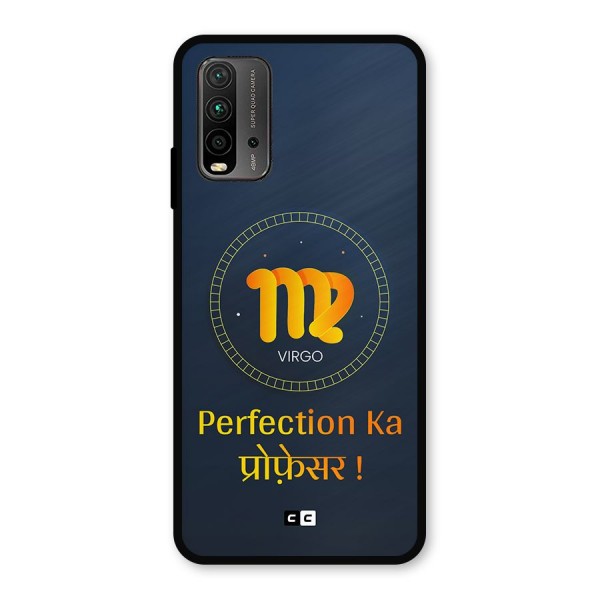 Perfect Virgo Metal Back Case for Redmi 9 Power