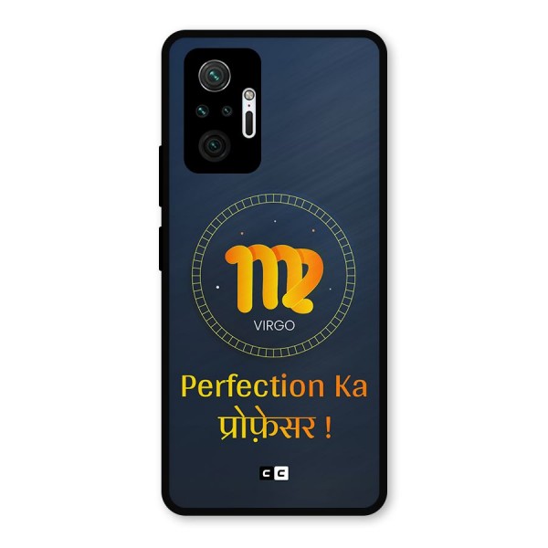 Perfect Virgo Metal Back Case for Redmi Note 10 Pro