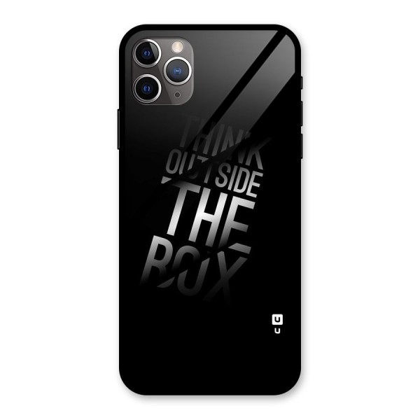 Perspective Thinking Glass Back Case for iPhone 11 Pro Max