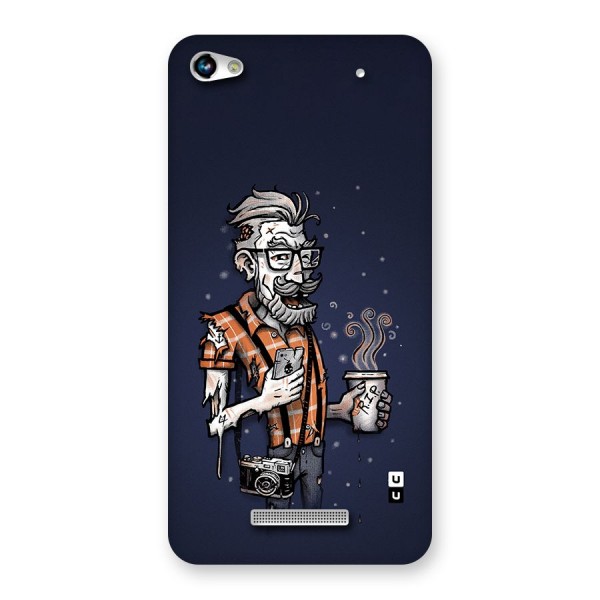 Photographer illustration Back Case for Canvas Hue 2 A316