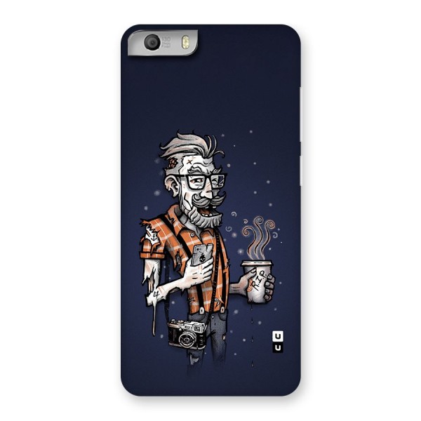 Photographer illustration Back Case for Canvas Knight 2