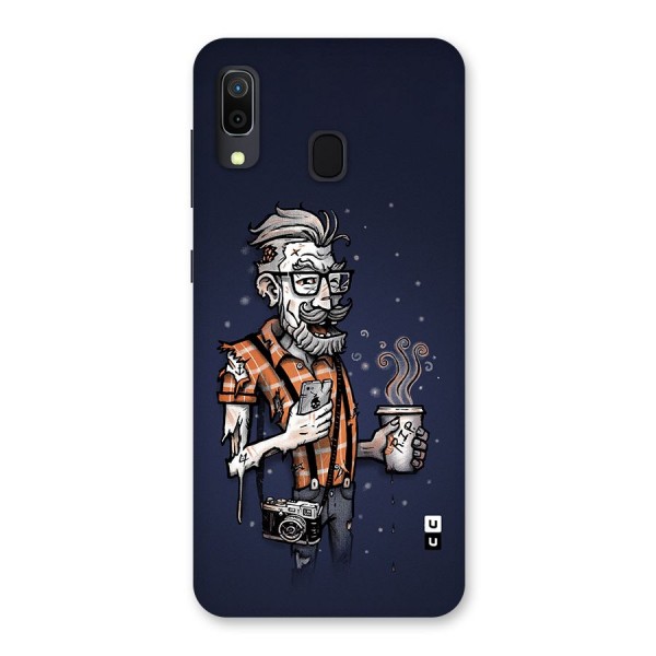 Photographer illustration Back Case for Galaxy A20