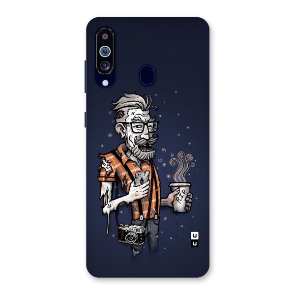 Photographer illustration Back Case for Galaxy A60