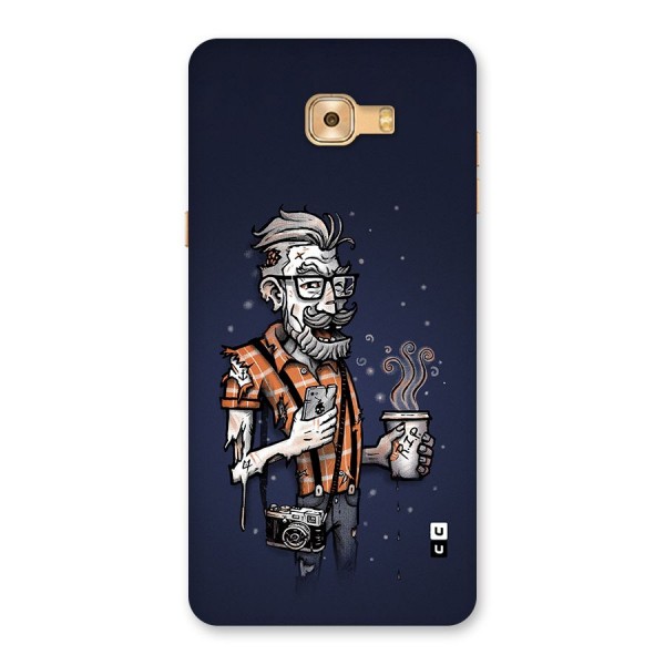 Photographer illustration Back Case for Galaxy C9 Pro