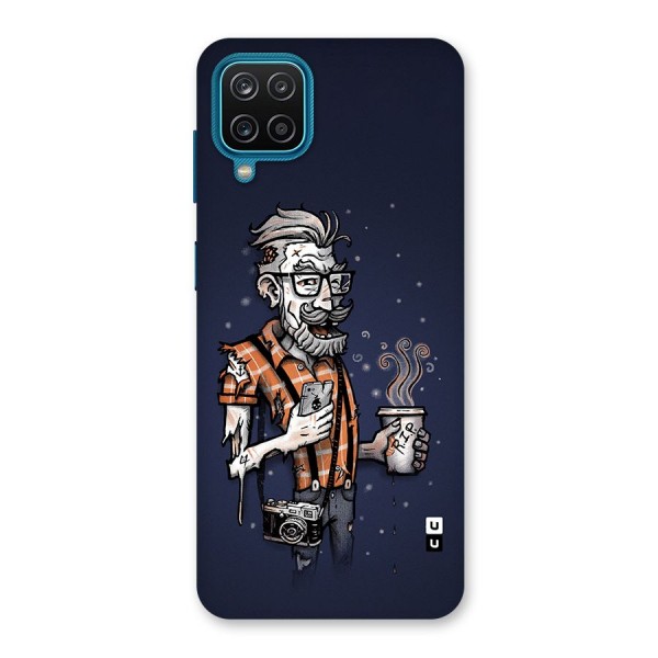 Photographer illustration Back Case for Galaxy F12