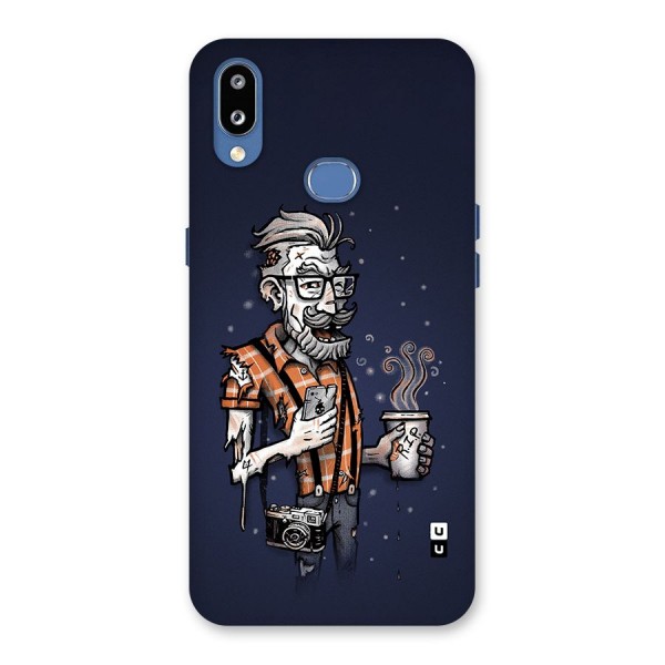 Photographer illustration Back Case for Galaxy M01s