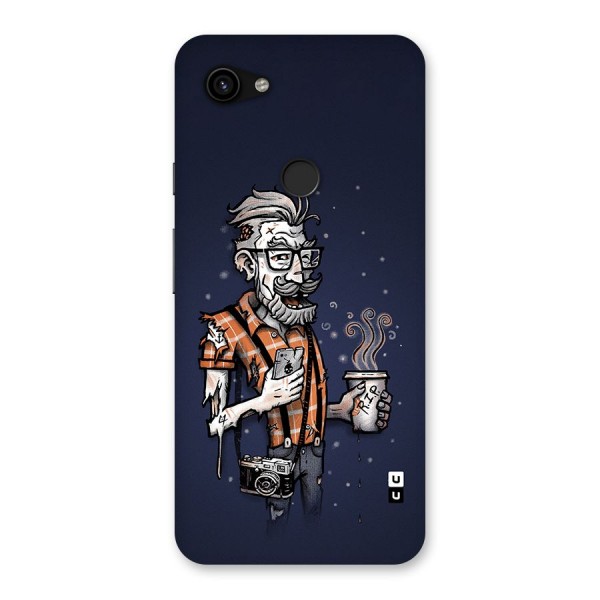 Photographer illustration Back Case for Google Pixel 3a XL