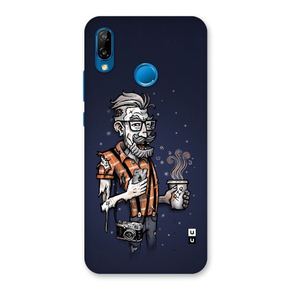 Photographer illustration Back Case for Huawei P20 Lite