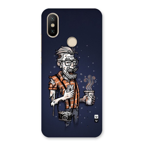 Photographer illustration Back Case for Mi A2