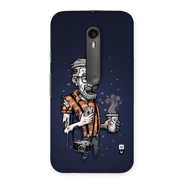 Photographer illustration Back Case for Moto G3