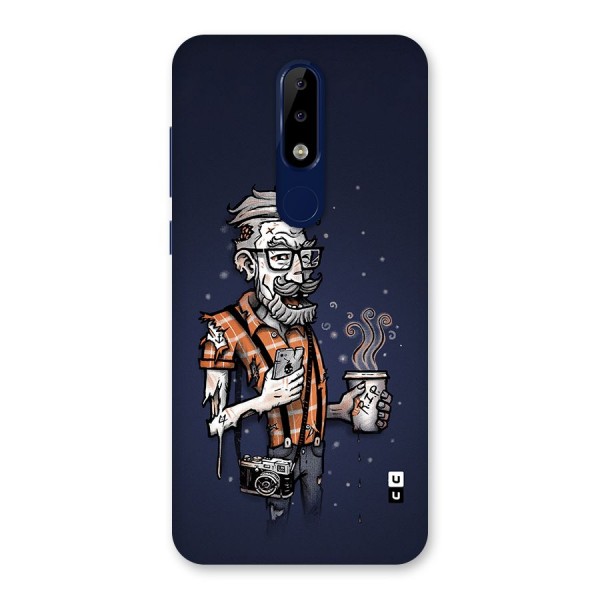 Photographer illustration Back Case for Nokia 5.1 Plus