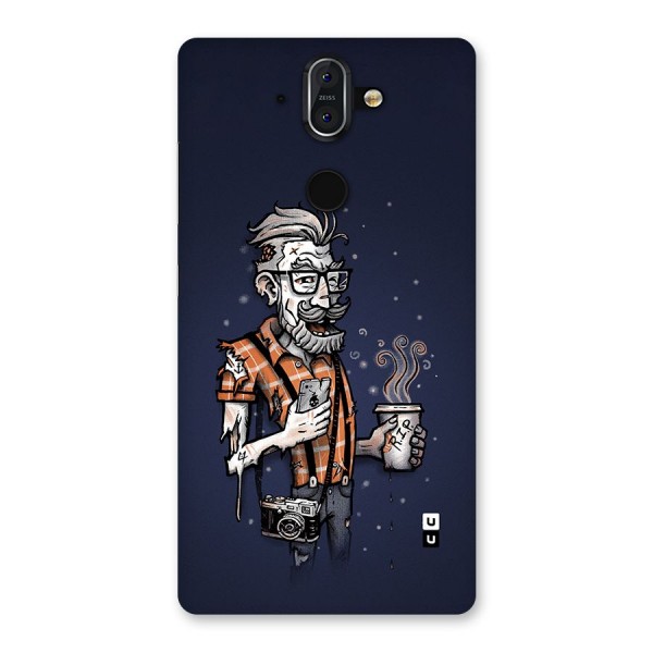 Photographer illustration Back Case for Nokia 8 Sirocco