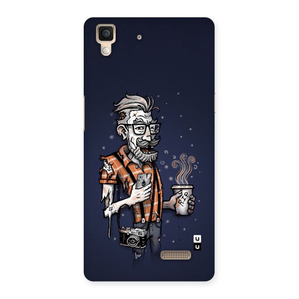 Photographer illustration Back Case for Oppo R7