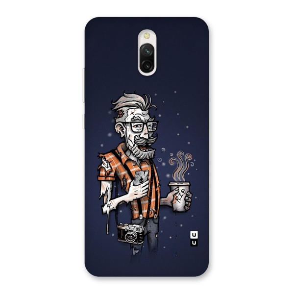 Photographer illustration Back Case for Redmi 8A Dual