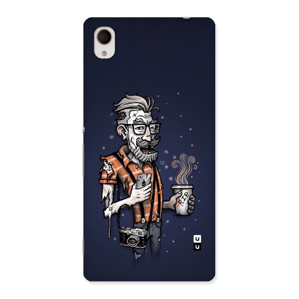 Photographer illustration Back Case for Xperia M4