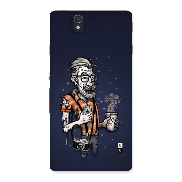 Photographer illustration Back Case for Xperia Z